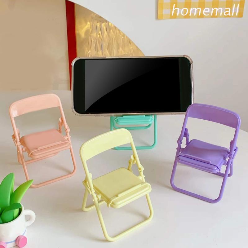 Giá đỡ điện thoại để bàn hình ghế mini chỉnh được cho nhân viên
