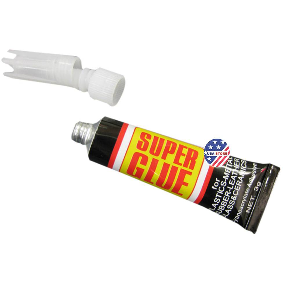 Tuýp Keo Dán Đa Năng SUPER GLUE Xuất Nhật, Dính Siêu Chắc (Tuýp Xanh/Tuýp Đen)