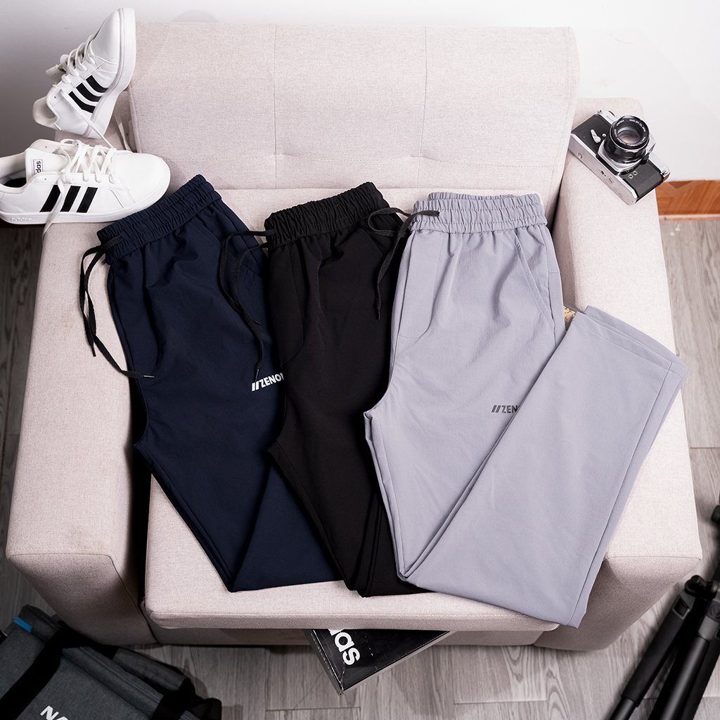COMBO 3 Quần Gió Thể Thao Nam Dài Ống Xuông Cao Cấp, Co Dãn, Mềm Mại Phù Hợp Vận Động-D173
