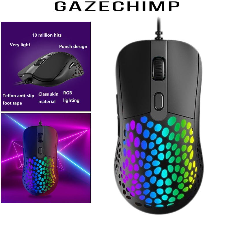 Chuột Chơi Game Gazechimp Rgb Siêu Nhẹ | BigBuy360 - bigbuy360.vn