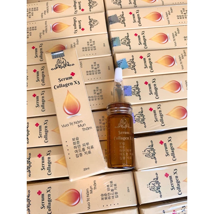 Serum Collagen x3 đông anh nám - Mụn - Thâm