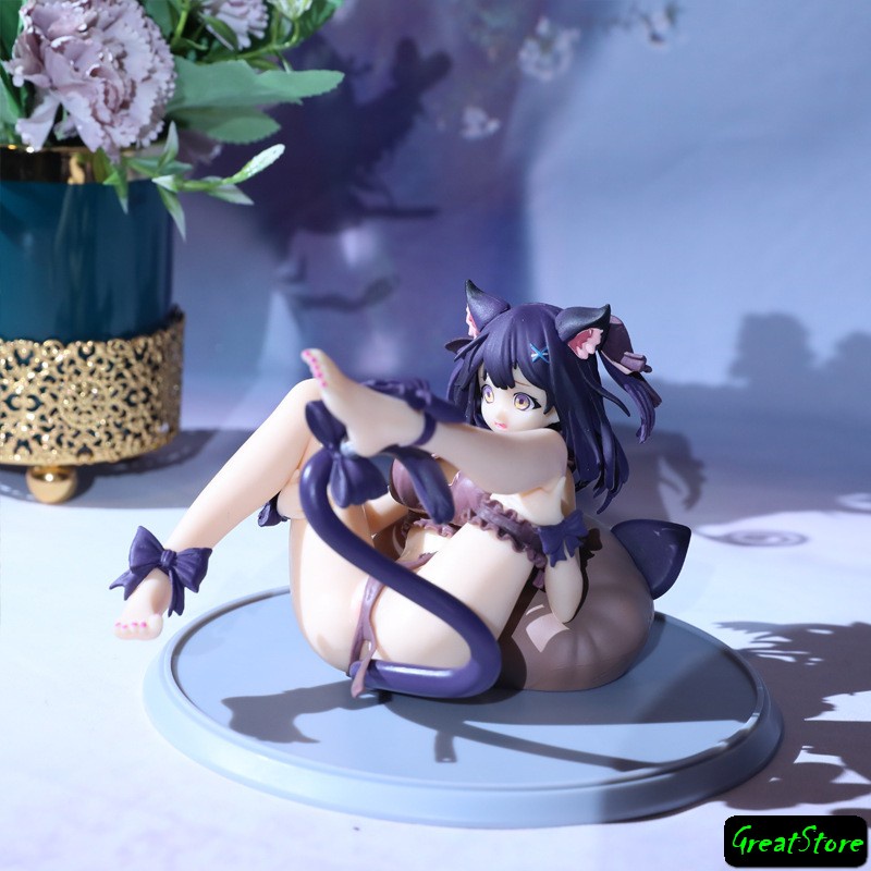 Mô hình nhân vật Cô gái mèo Cat girl sexy Anime Figure