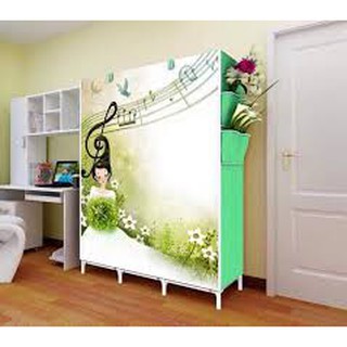 TỦ VẢI 3 BUỒNG 8 NGĂN ( GIAO HÌNH NGẪU NHIÊN )
