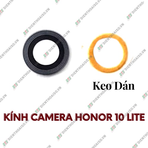 Mặt kính camera huawei honor 10 lite có sẵn keo dán