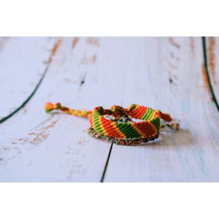 Vòng tay, vòng chân handmade - Sắc màu tình bạn - nguyên set 2 vòng