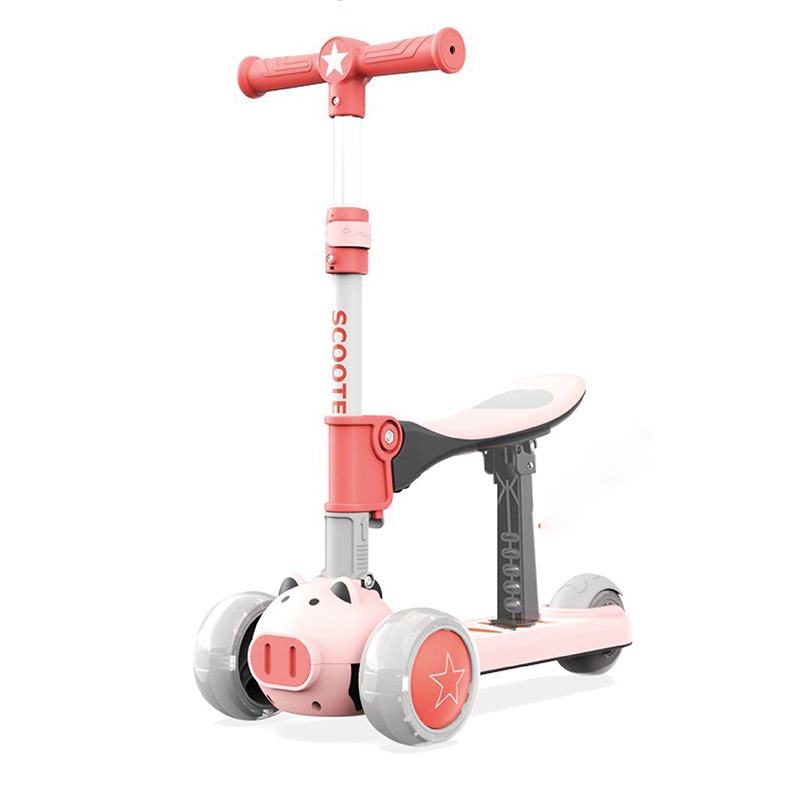 Xe Trượt Cho Bé Scooter Heo Umoo