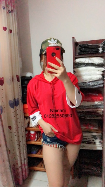 Áo hoodie thái form rộng tay lỡ hoodie | BigBuy360 - bigbuy360.vn