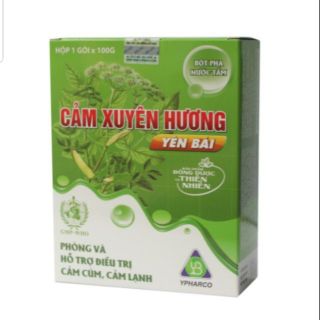 Bột tắm cảm Xuyên Hương cho bé