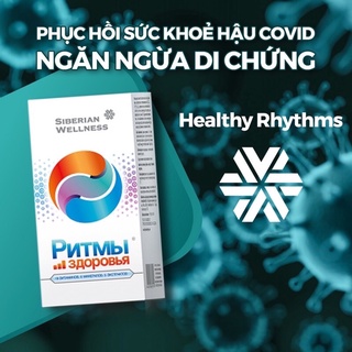 Healthy Rhythms – Siberian Wellness – Hỗ trợ tăng cường sức đề kháng và sức khỏe – Hộp 60 viên