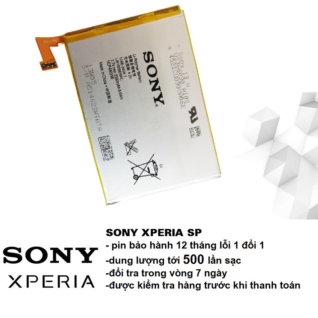 Sony xperia Sp /LIS1509ERPC BH 12 Tháng
