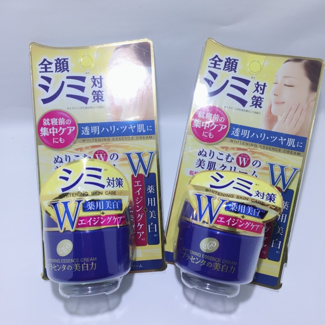 Kem Dưỡng Meishoku Whitening Essence Cream Placenta | BigBuy360 - bigbuy360.vn