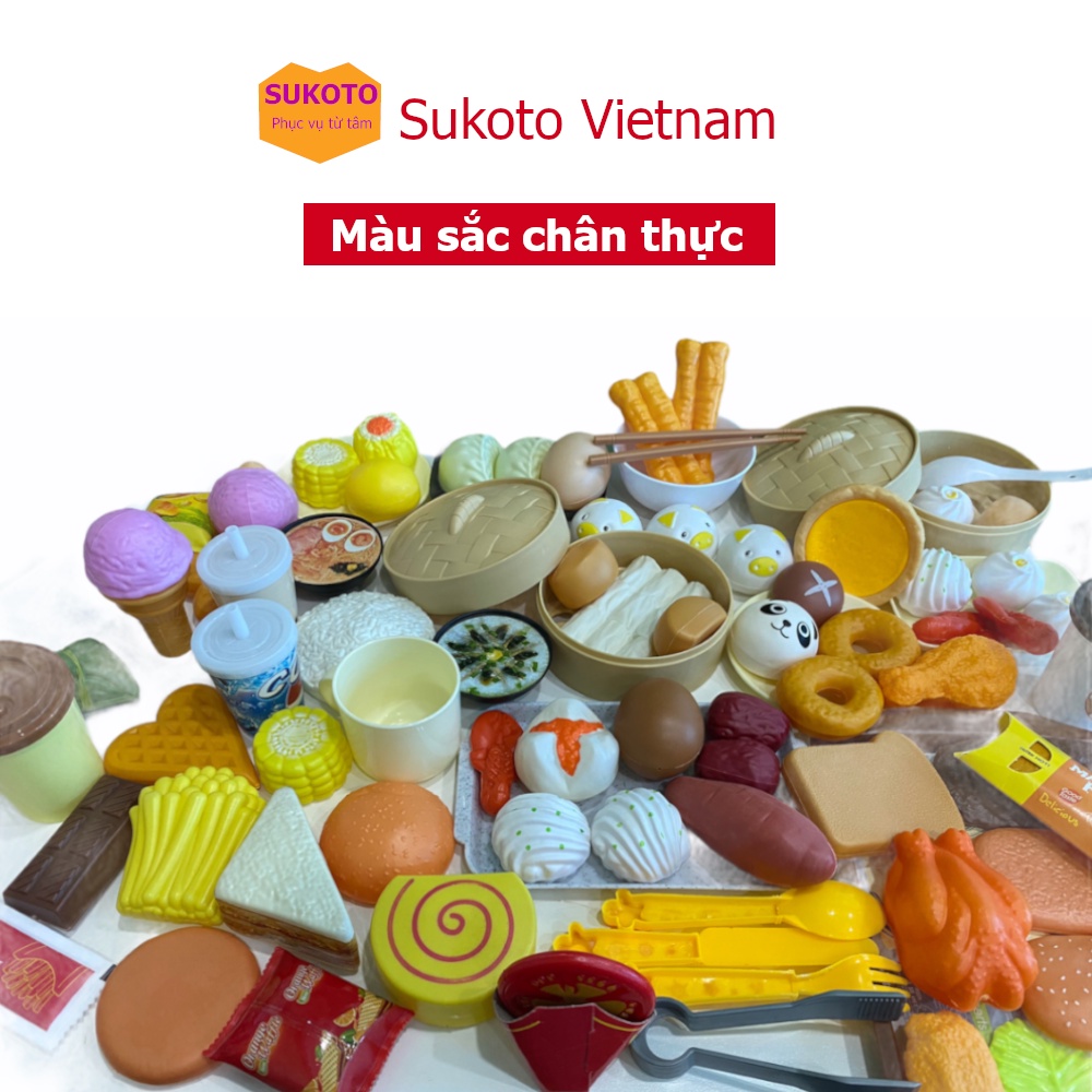 Đồ chơi nấu ăn sukoto bánh bao 88 chi tiết - Sukoto Vietnam