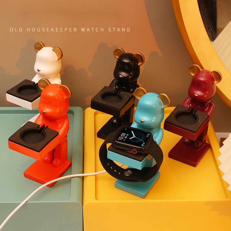 Giá Đỡ Sạc Đồng Hồ Thông Minh Apple Watch Hình Chuột Mickey Hoạt Hình Sáng Tạo