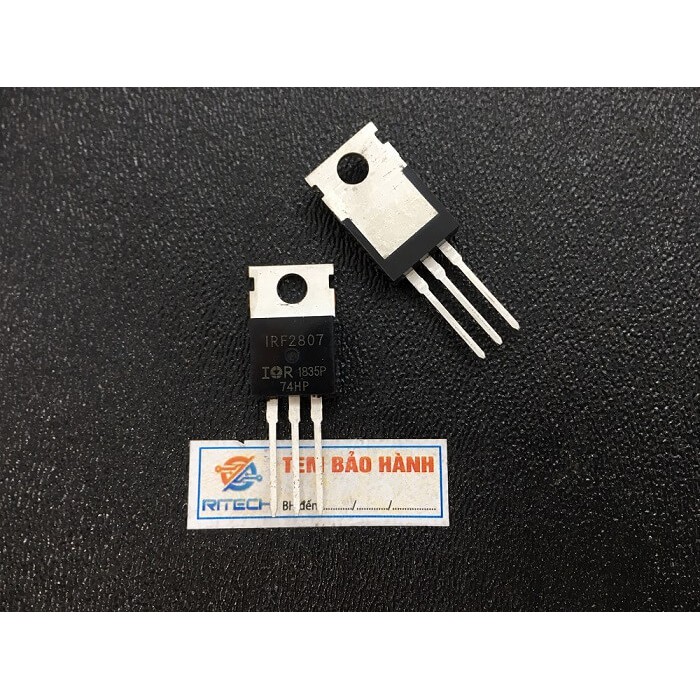 [Combo 2 chiếc] IRF2807 Mosfet kênh N 82A 75V TO-220