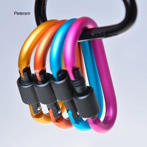 Móc khóa dạng kẹp chữ D bằng nhôm hợp kim ptsm _