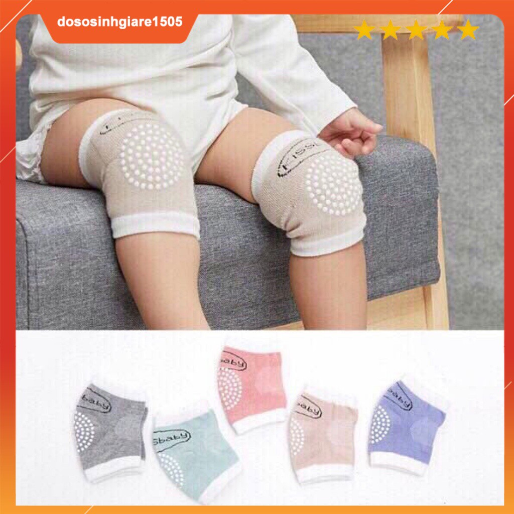 Set 3 đôi Vớ bao gối Tập Bò (mẫu mới)/ Tất Bảo Vệ Đầu Gối Cho Bé Tập Bò