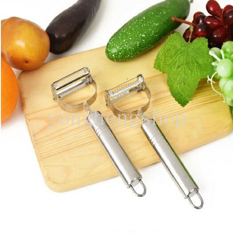 Dụng Cụ Gọt Vỏ Rau Củ Quả Đa Năng Bằng Thép Không Gỉ