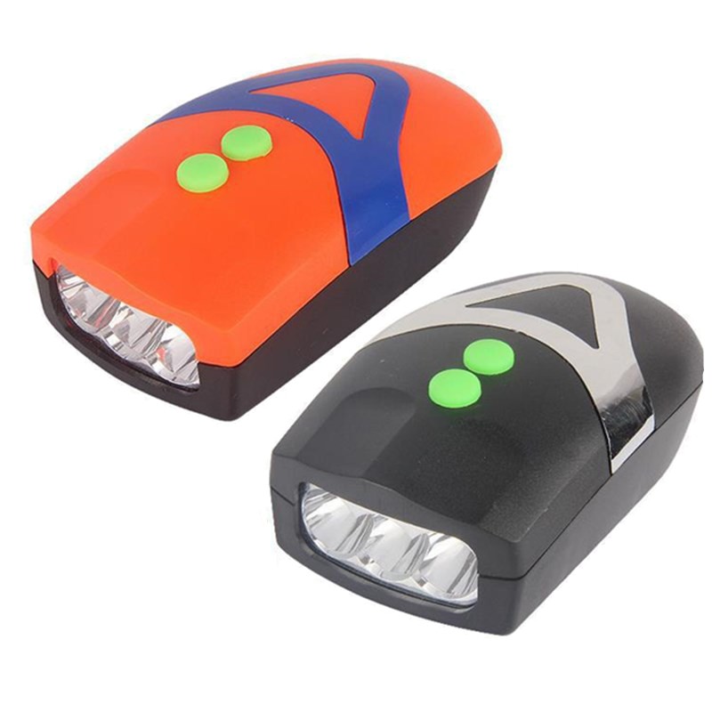 Đèn Led Chiếu Sáng Gắn Ghi Đông (Tay Lái) Xe Đạp Có Còi Sportslink G037