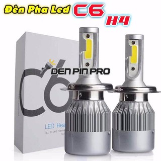 Bóng Đèn Pha Led C6 , Đèn Led Xe Máy - 1 Bóng Led C6