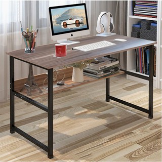 Bàn làm việc bàn học bàn máy tính kệ lửng BLK01T.