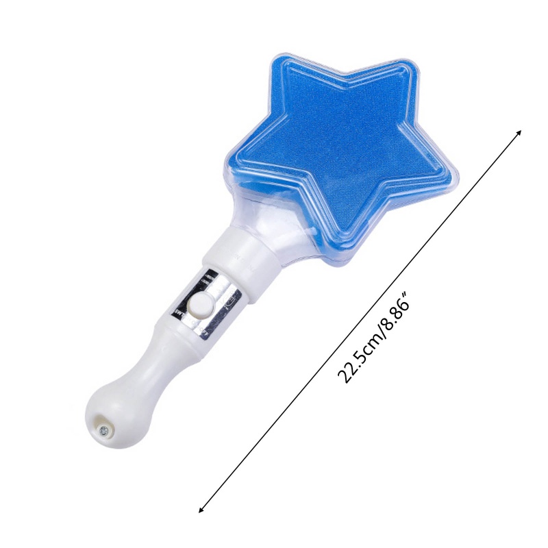 Gậy Đèn LED Bằng PVC Hình Ngôi Sao Đa Dạng Cho Trẻ Em Ngủ