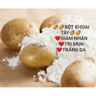 BỘT KHOAI TÂY handmade trắng da mát da