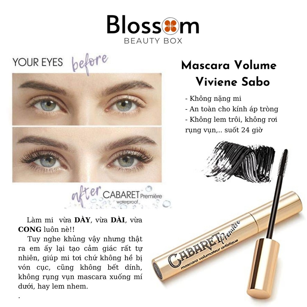 Mascara chuốt mi Volume - Viviene Sabo | BigBuy360 - bigbuy360.vn