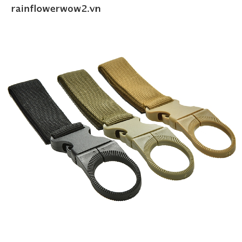 Dây Đai Nylon Có Móc Kẹp Gắn Chai Nước Tiện Dụng