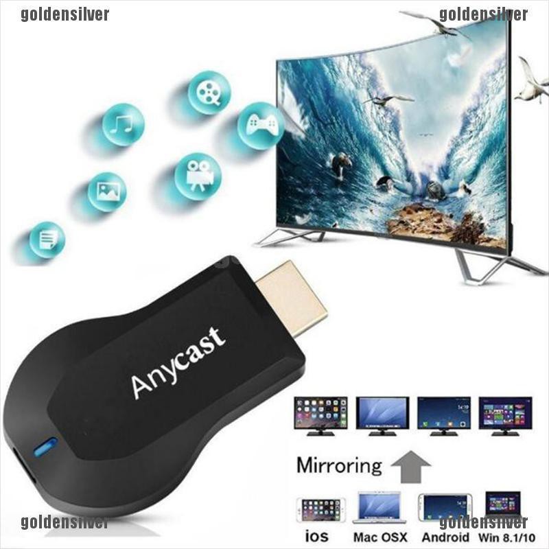 Thiết Bị Chia Sẻ Hình Ảnh Không Dây M9 Plus Anycast Wifi Miracast 1080p Tiện Dụng