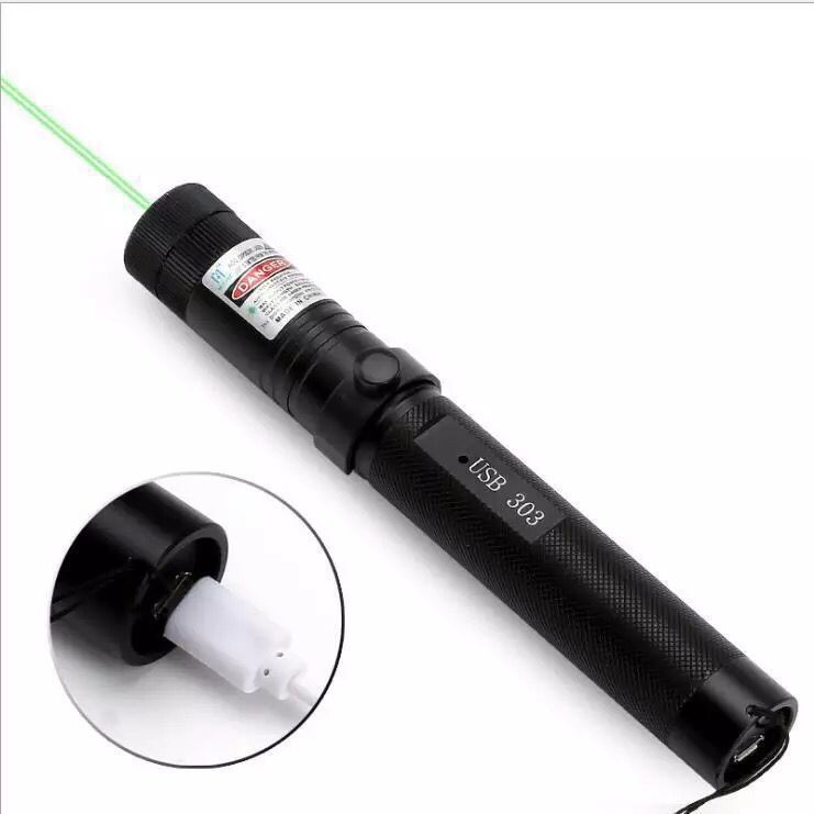 Đèn Laser Siêu Mạnh - Đèn Laser 303 Tia Sáng Xanh
