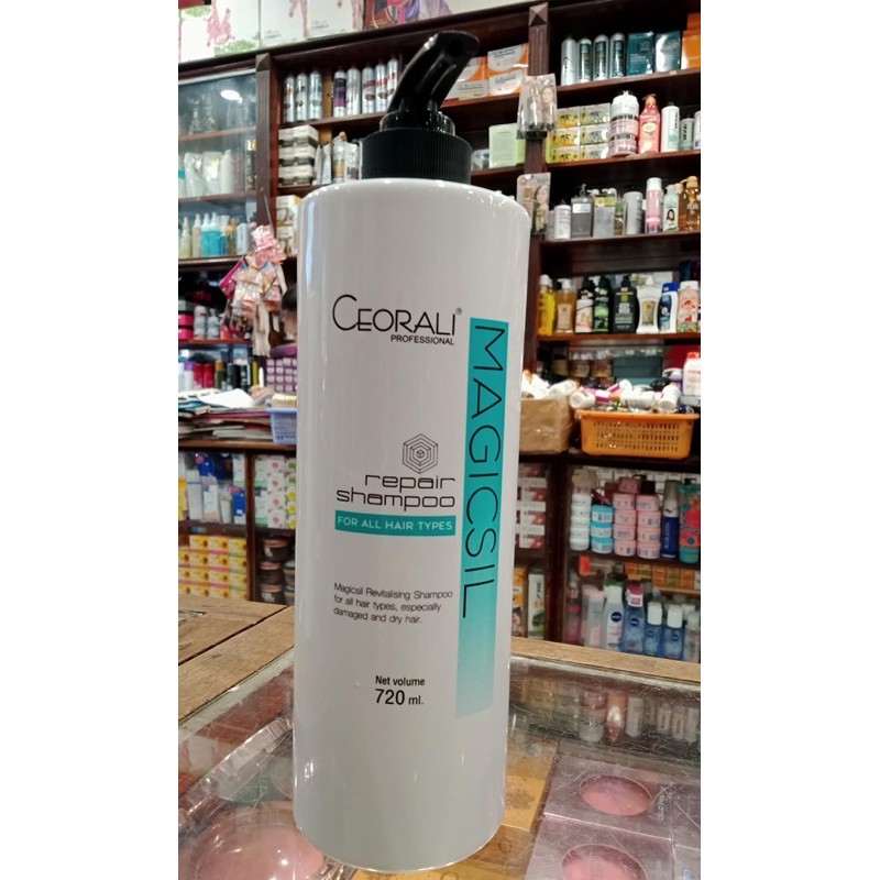 Dầu gội và xả Ceorali Magicsil phục hồi tóc chuyên sâu