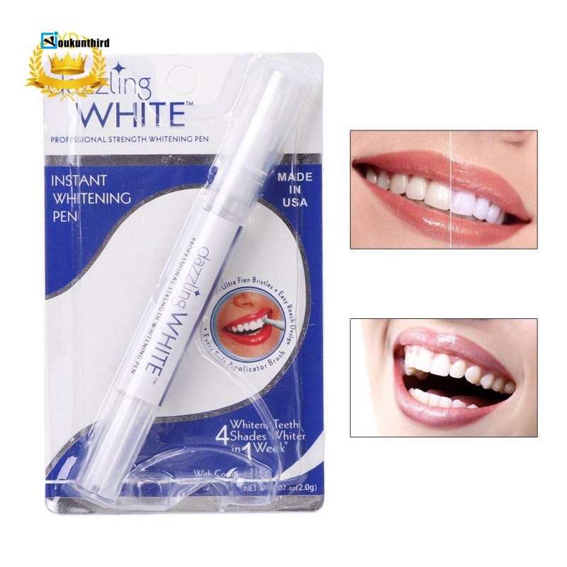 Bút gel làm trắng răng hiệu quả thiết kế dạng xoay tiện dụng