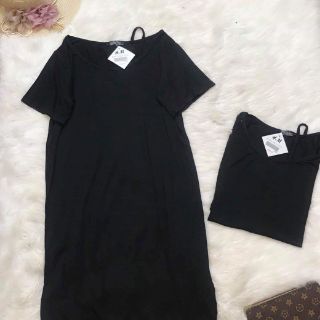 Đầm suông lệch vai