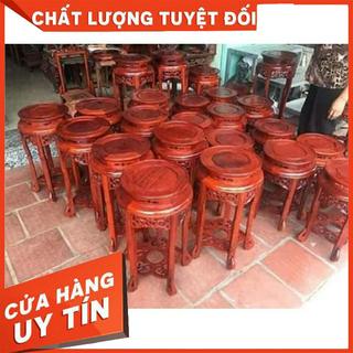 Đôn gỗ hương Kích thước Cao 70cm măt 30 -Shop đồ gỗ Nhân Ái