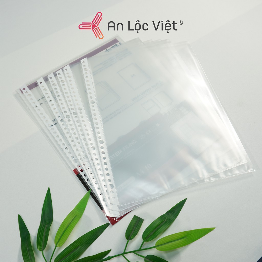 Bìa lỗ Plus A4 900gr - 100 lá/xấp