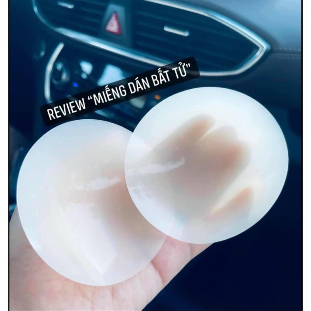 Miếng Dán Ngực Nhiệt Tự Thân Silicon EBLIN, Không Keo, Siêu Mỏng Ôm Khít, Tái Sử Dụng Nhiều Lần