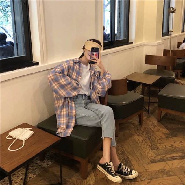 ÁO SƠ MI KẺ QC MS12 | BigBuy360 - bigbuy360.vn