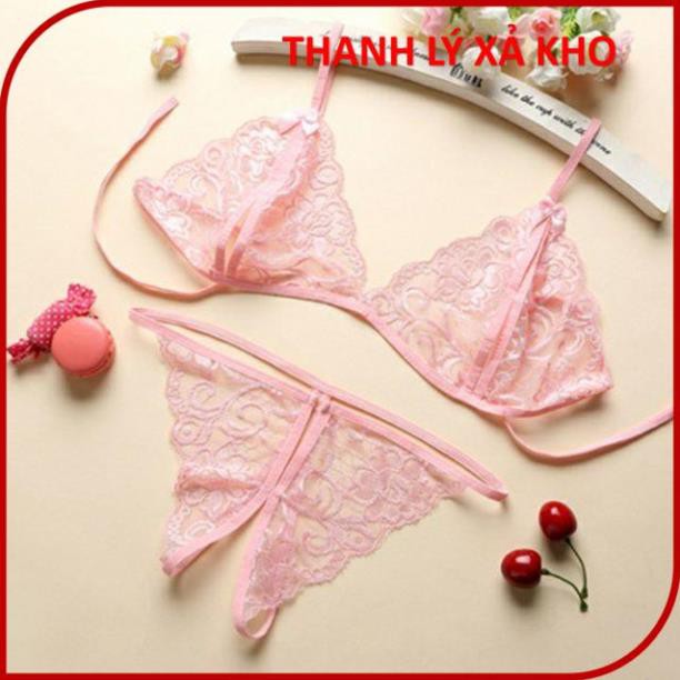 BỘ ĐỒ LÓT REN LỌT KHE 2 MẢNH SEXY, BIKINI REN XUYÊN THẤU GỢI CẢM MÃ BI203 | BigBuy360 - bigbuy360.vn