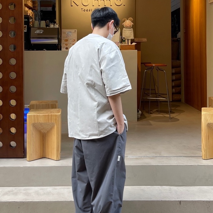 Áo Sơ Mi Nam Ngắn Tay  Cổ Tròn Tay Lỡ In Chữ Phong Cách Nhật Bản Thời Trang Cho Nam simple Áo Phang Nam Ngắn Tay Áo Thun Nữ Dep Áo Dôi