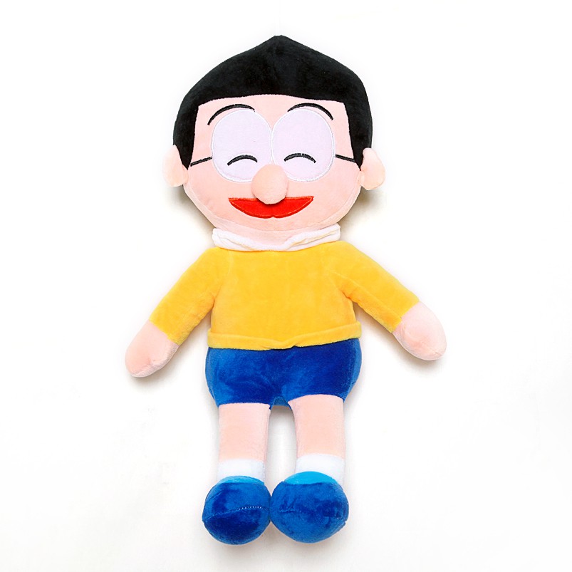 Gấu bông hoạt hình Nobita ,Suka,Chaien cao cấp 60cm