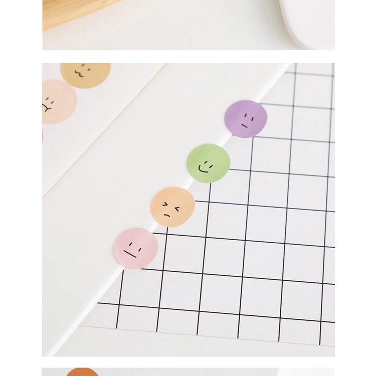 Sticker cute hình mặt cười dễ thương, hình dán sticker hàn quốc trang trí sổ đáng yêu - Monkey House