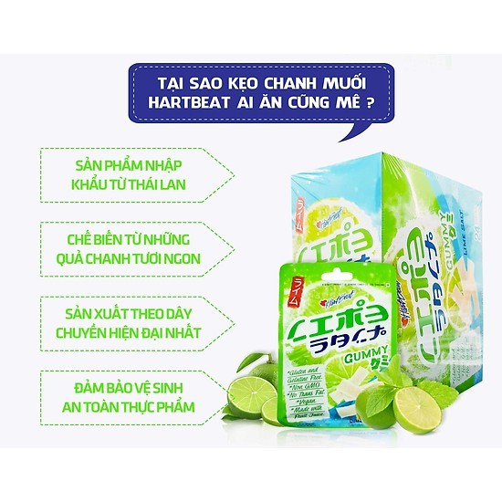 [CHUẨN THÁI] Kẹo Chanh Muối Thái Lan Bổ Sung VitaminC Giúp Tăng Cường Sức Khỏe | BigBuy360 - bigbuy360.vn