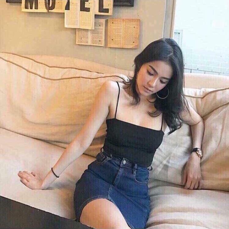 Áo 2 dây Nữ  Body Hàn Quốc Trơn  Dày Mịn Thoáng Mát Thiết Kế Thời Trang Kiểu Dáng Năng Động Trẻ Trung