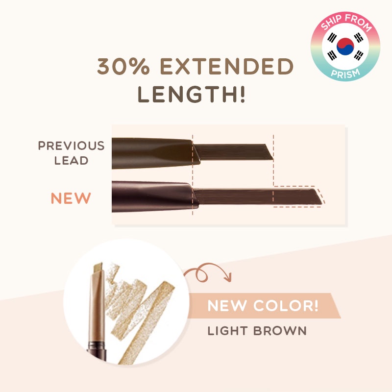 [Hàng mới về] Bút kẻ lông mày Etude House hai đầu 7 màu sắc tùy chọn trang điểm tự nhiên | BigBuy360 - bigbuy360.vn