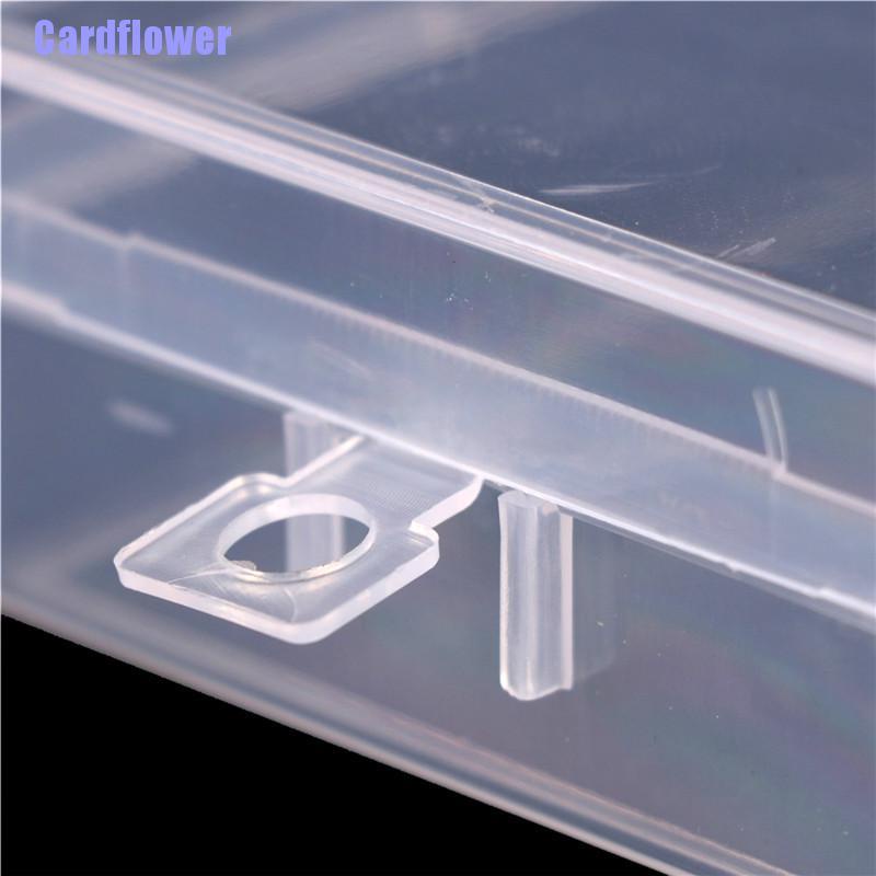 Hộp đựng đồ trang sức/đồ thủ công bằng nhựa trong suốt tiện dụng