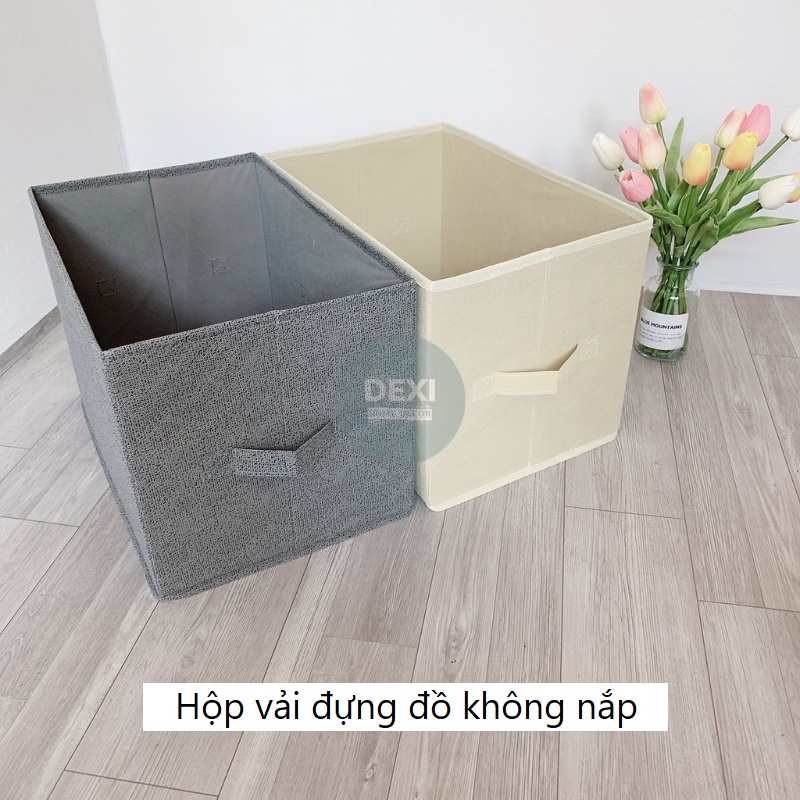 Hộp đựng quần áo, đựng đồ đa năng, gấp gọn, có khung cứng cáp, chắc chắn