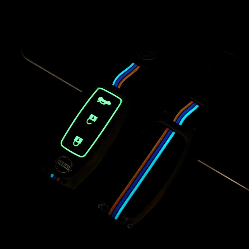 Ốp Chìa Khóa Xe Nissan Xtrail, Teana, Terra, Navara, Sunny, Almera Hợp Kim Kẽm