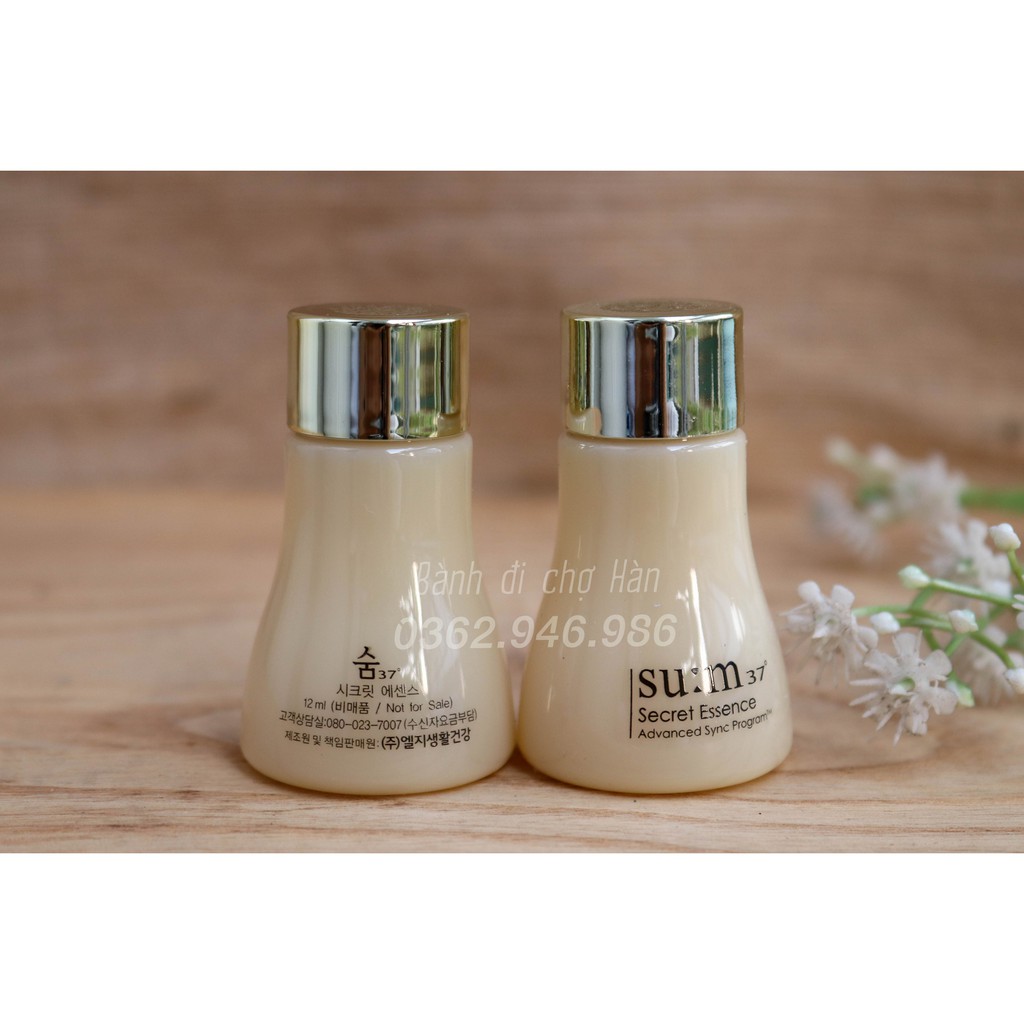 Nước thần cải thiện mọi vấn đề về da Su:m37 Secret Essence 12ml