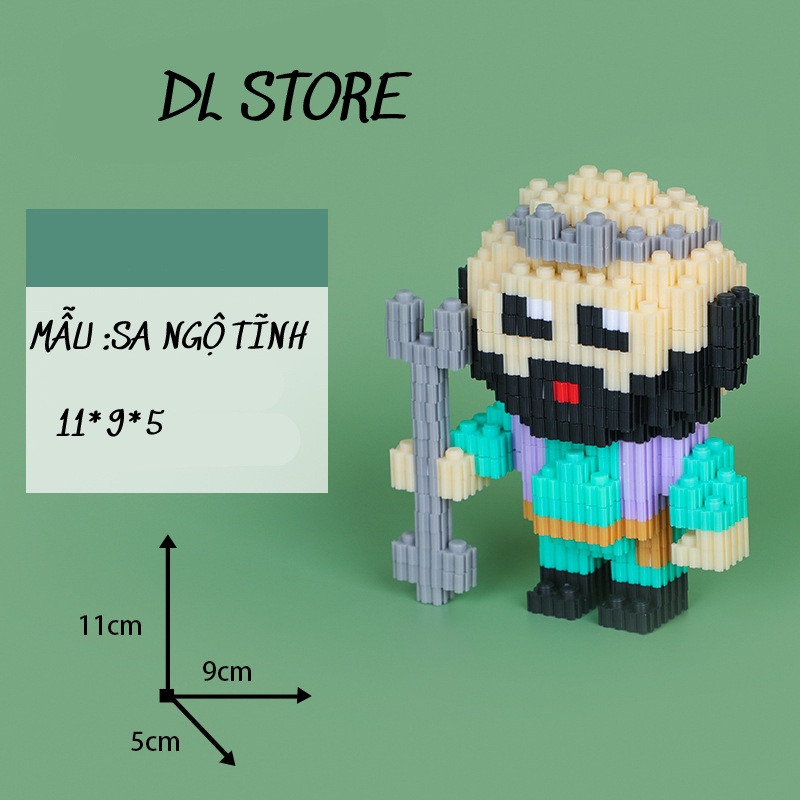 Bộ logo TÂY DU KÝ, trọn bộ 4 thầy trò đường tăng thỉnh kinh theo bộ phim tây du ký