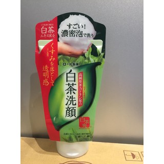 Sữa rửa mặt trà xanh Rohto Shirochasou green tea foam 120g